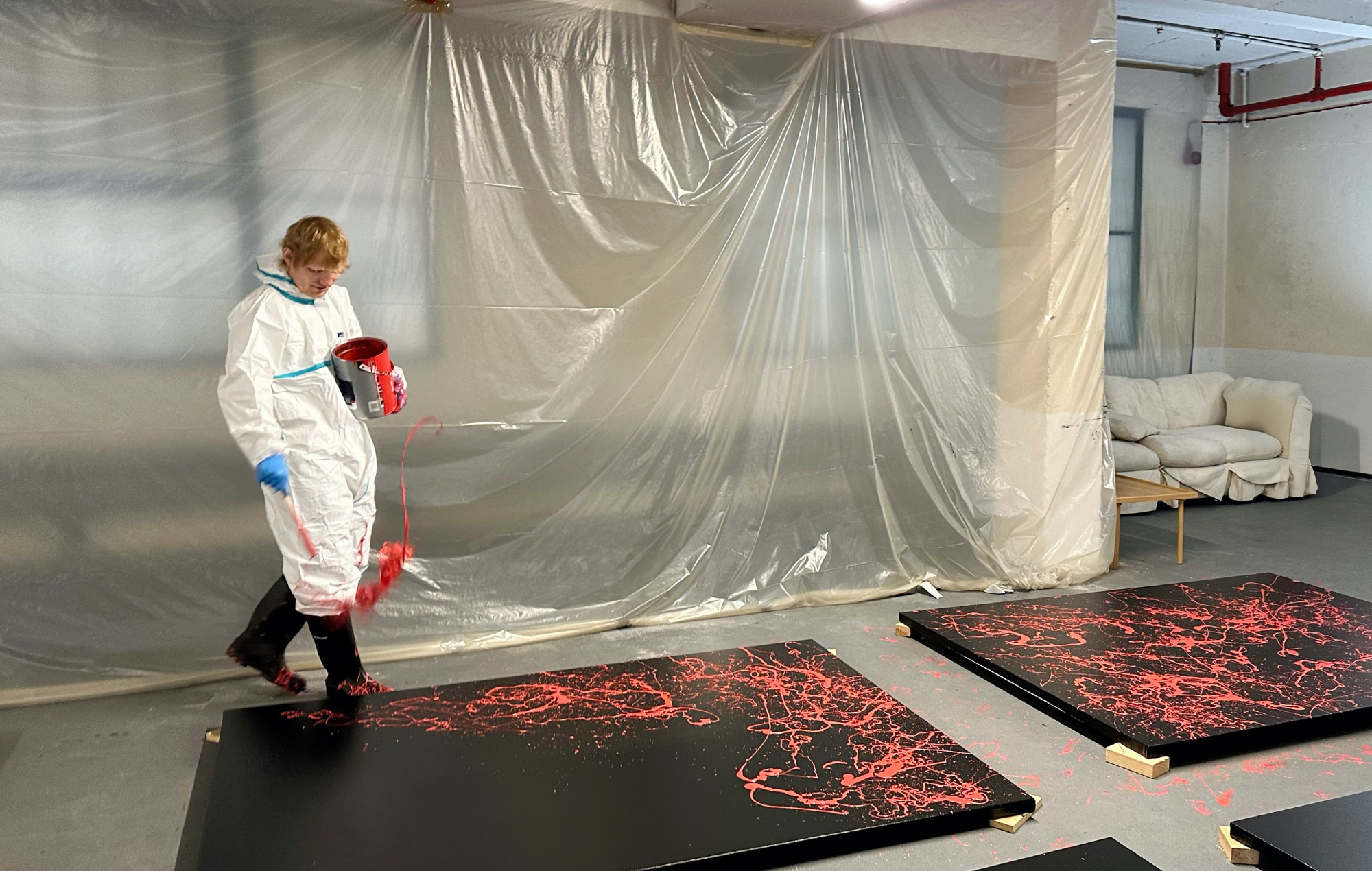 Ed Sheeran – Cosmic Carpark Paintings 