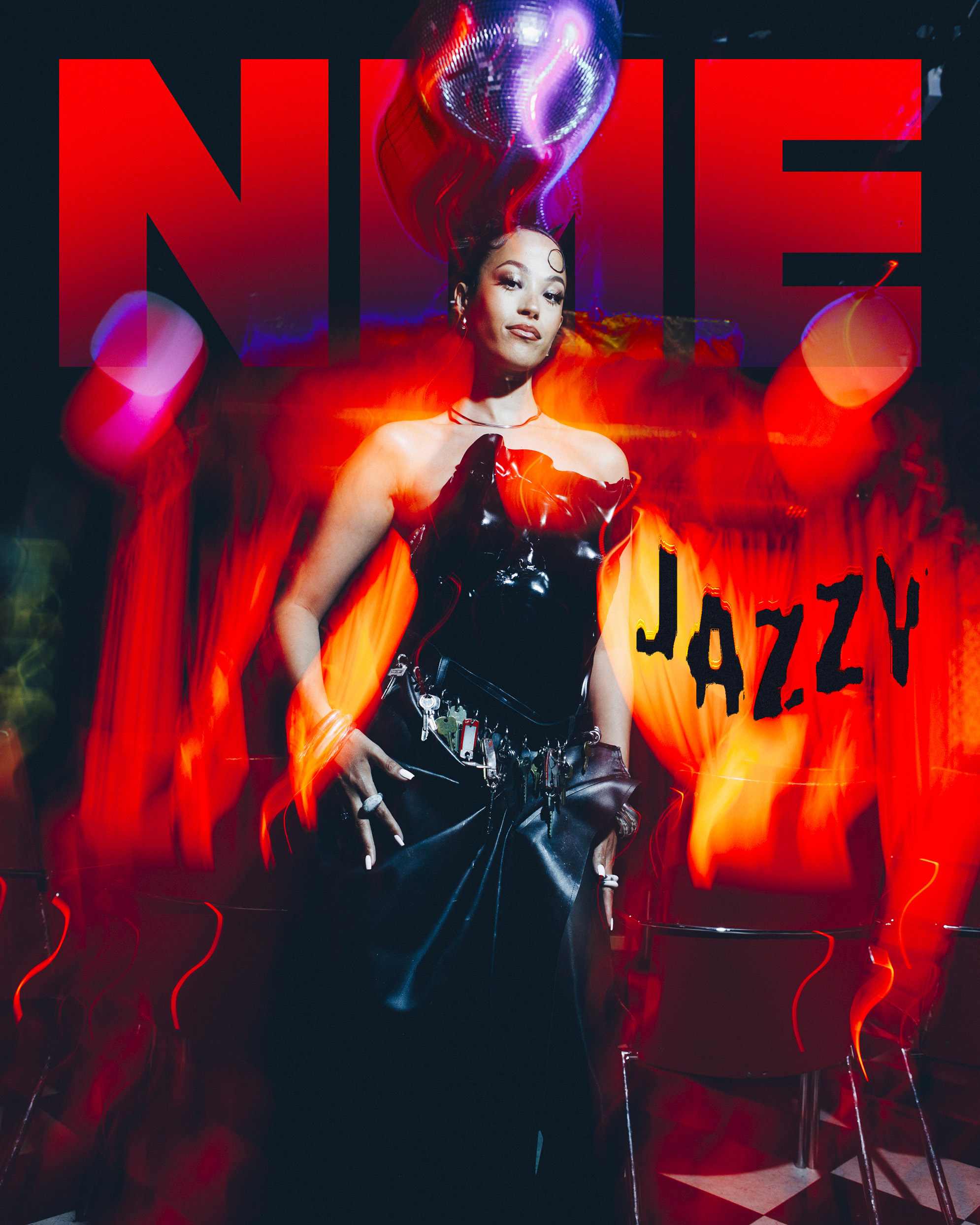 Jazzy on The Cover of NME (2025), photo by Fiona Garden