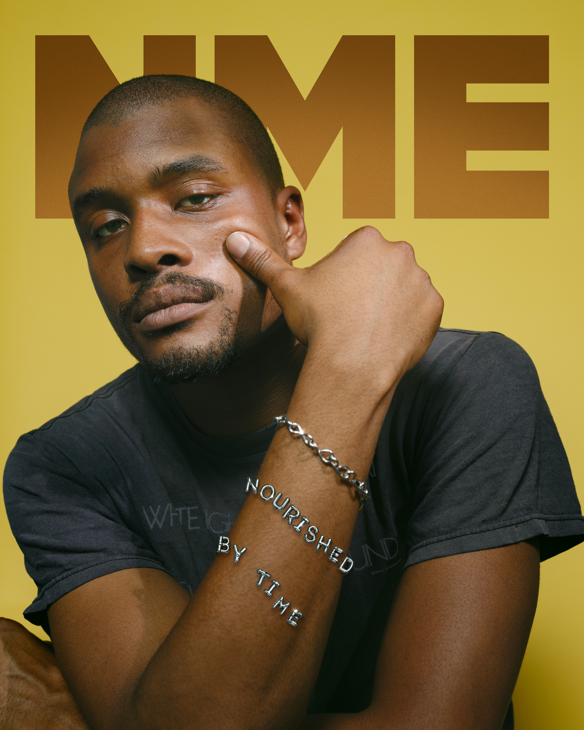 Nourished By Time on The Cover of NME(2025), photo by Chris Buck