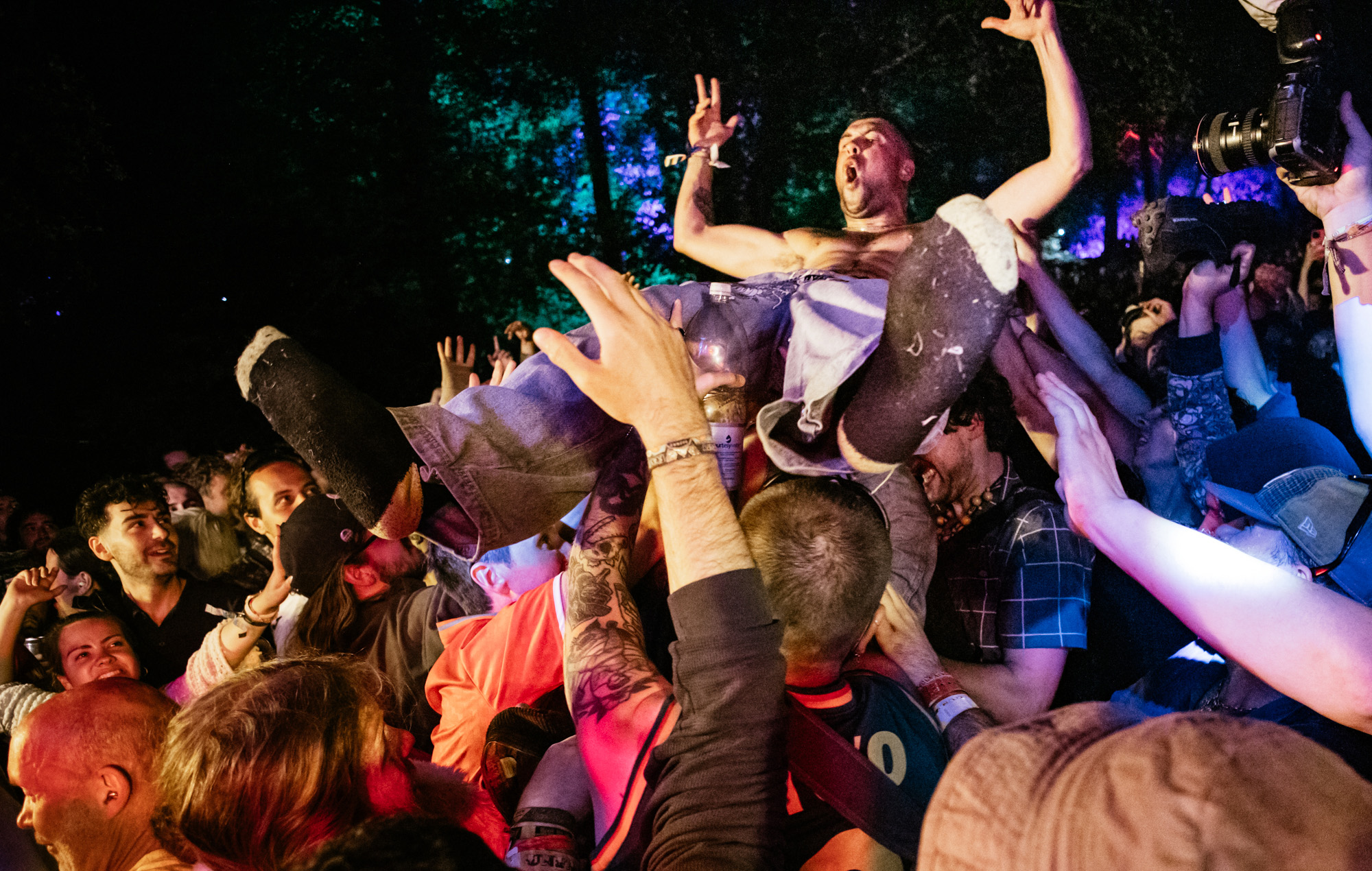 Maruja live at Glastonbury 2025, photo by Andy Ford