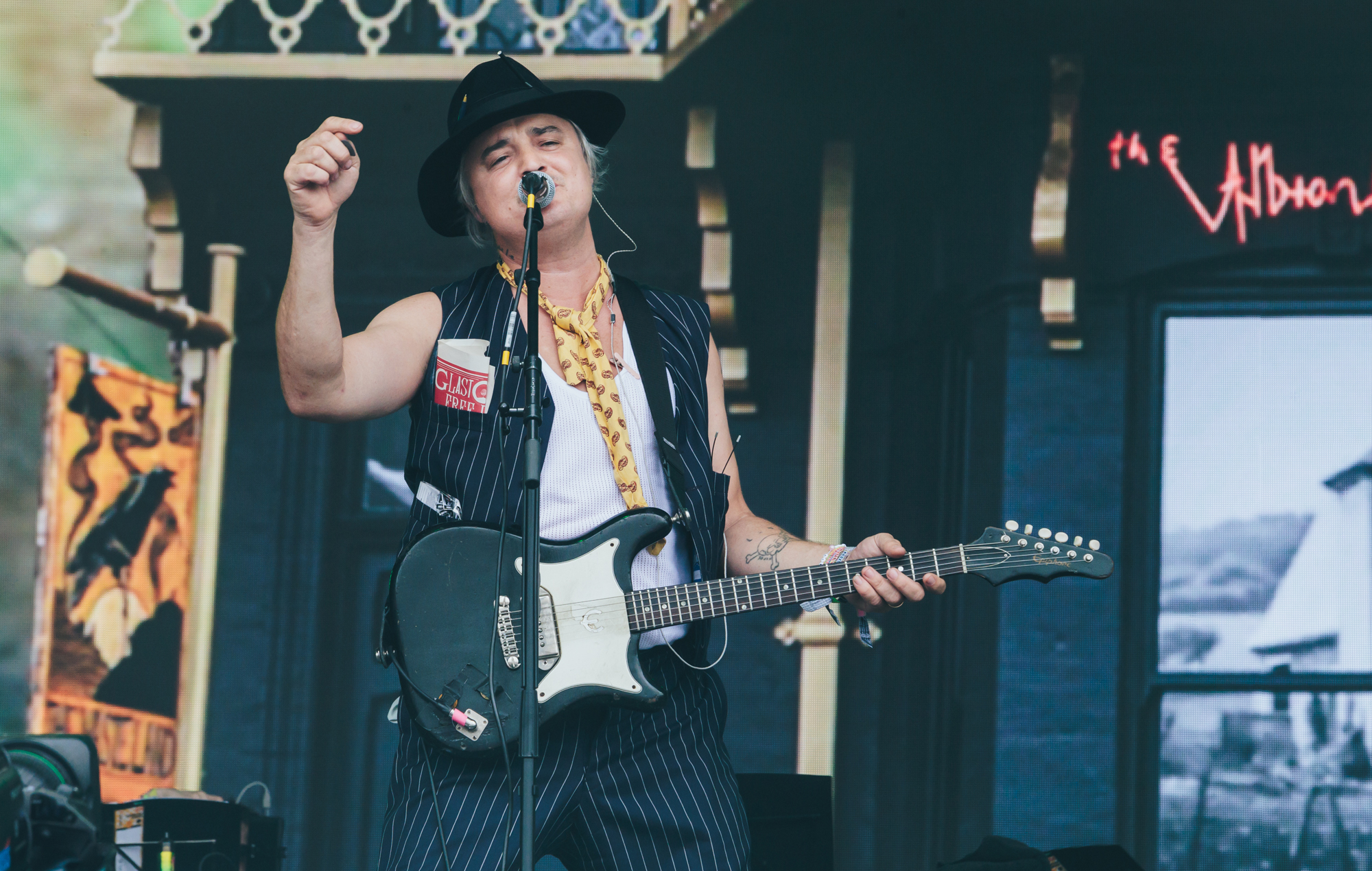 The Libertines live at Glastonbury 2025, photo by Andy Ford