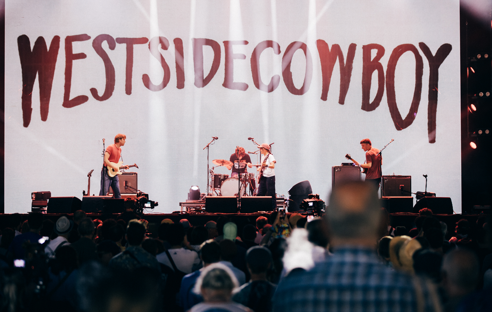 Westside Cowboy live at Glastonbury 2025, photo by Derek Bremner