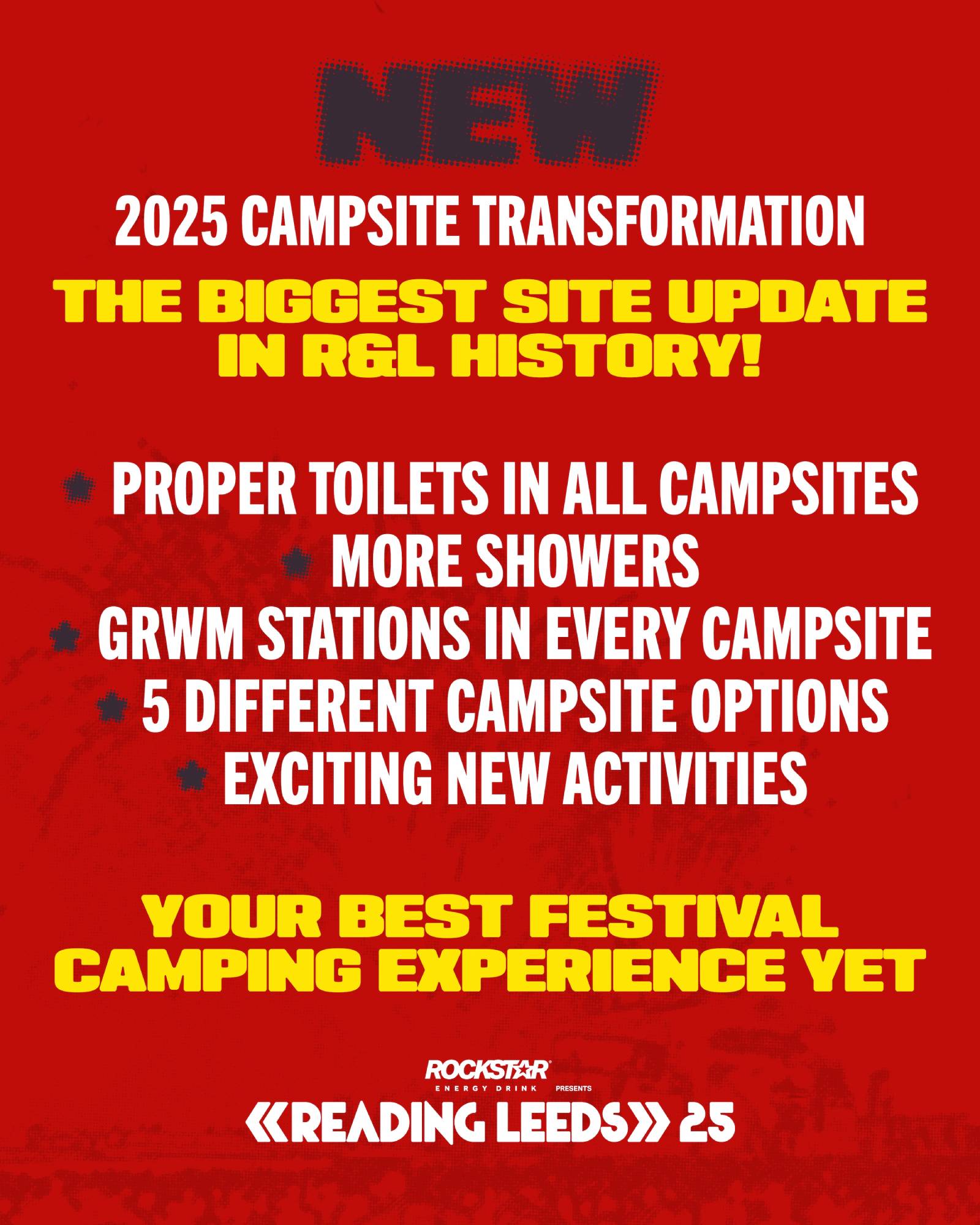 New camping areas have been revealed in a "world-first" shake-up for Reading & Leeds 2025. Credit: Press