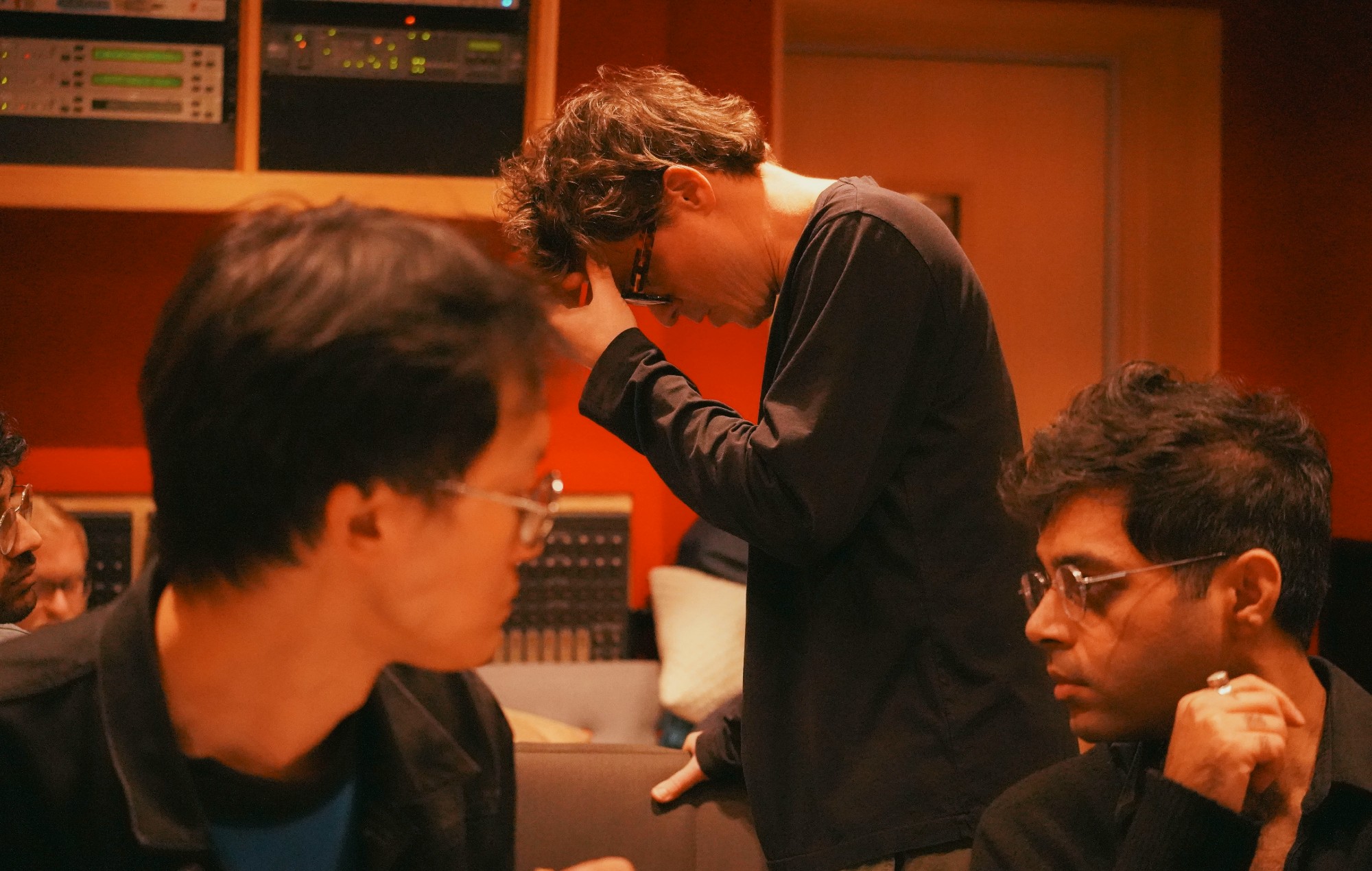 Son Lux at Abbey Road Studios working on the soundtrack for 'Thunderbolts*'.