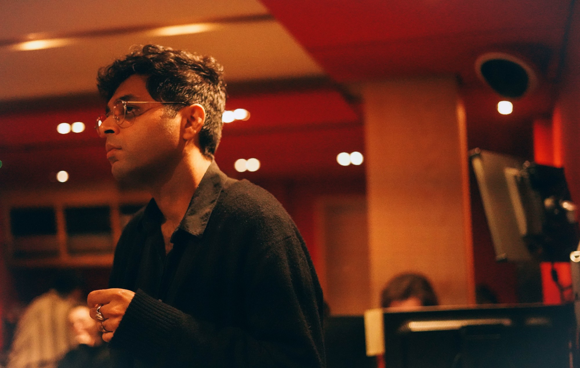 Son Lux at Abbey Road Studios working on the soundtrack for 'Thunderbolts*'.